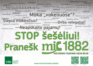 Aplankius mokesčių inspektoriams pajamos išaugo 58 kartus