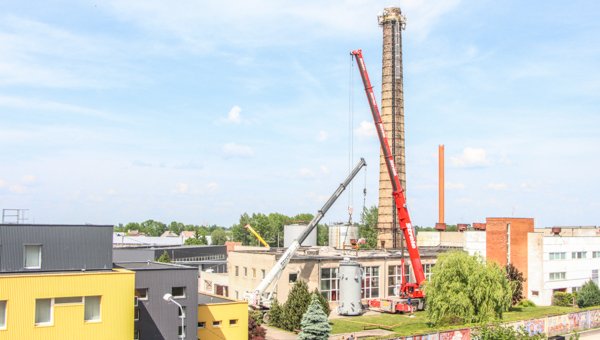 Atkeliavo biokuro katilinės širdis