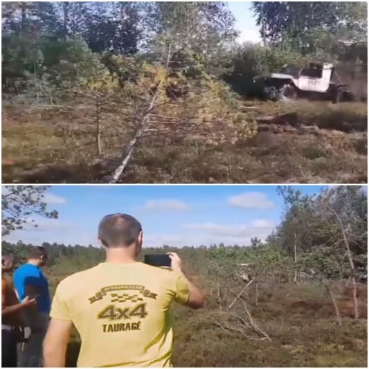 Aukštapelkę nuniokojusių vandalų ieškos prokurorai (video) (12)
