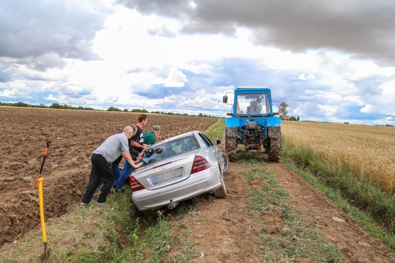 Dalyje kelių draudžiamas eismas