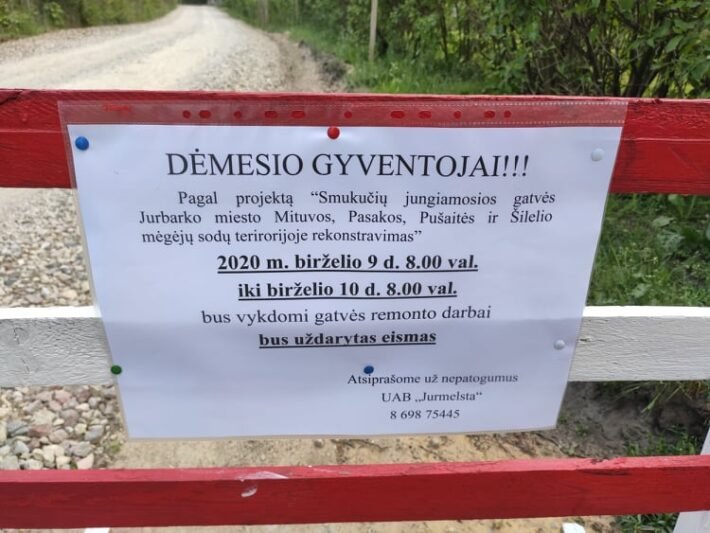 Dalyje Smukučių uždraudė eismą (3)