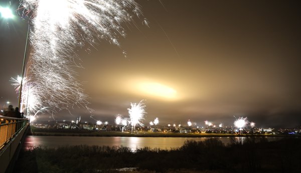 Dangų nuspalvino 2019-ųjų fejerverkai (nuotraukos, video)