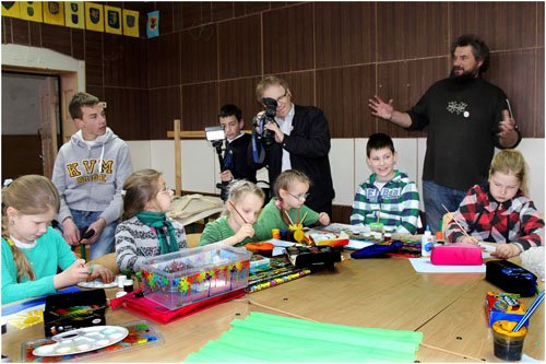 Diena kitaip: mokykloje tryško kūrybos džiaugsmas