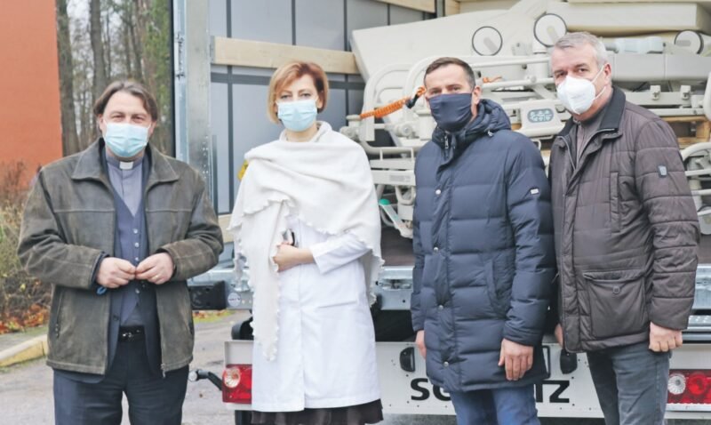 Dovana iš Vokietijos – ligoninei ir visiems jurbarkiečiams