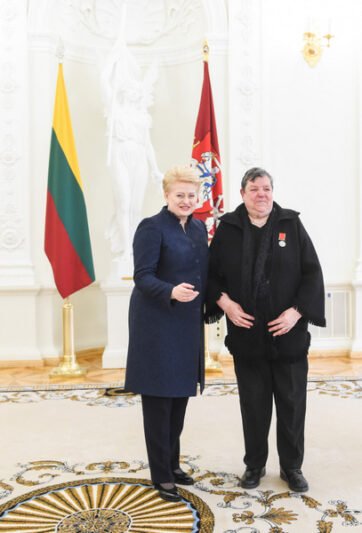 Eržvilkiškė apdovanota ordinu „Už nuopelnus Lietuvai“