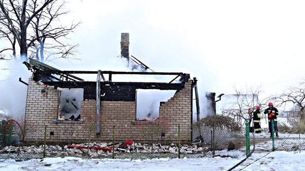 Gaisre žuvo žmogus (nuotraukos)