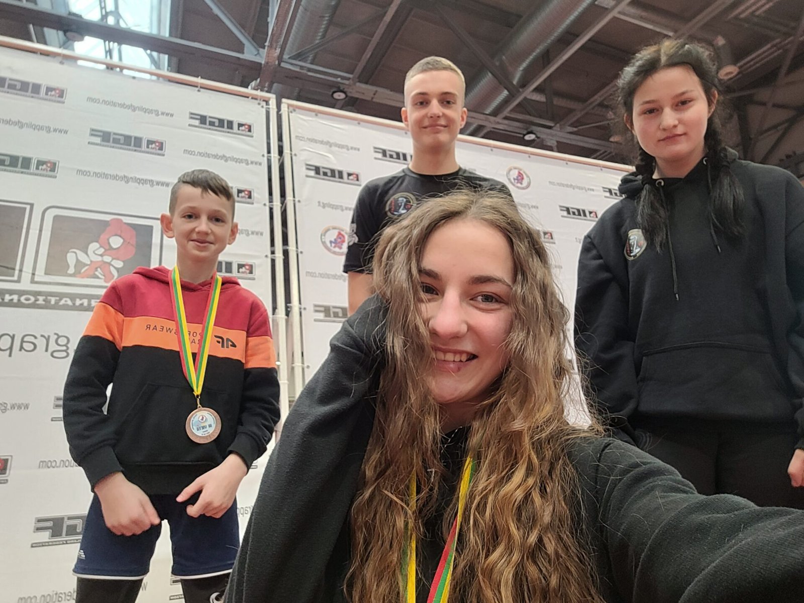 Graplingo pirmenybėse iškovojo medalius