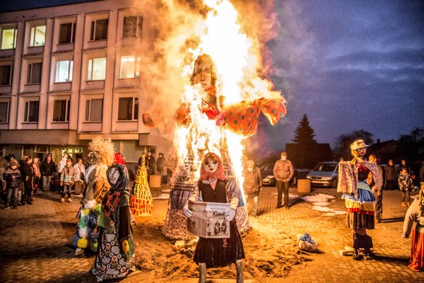 Iš Jurbarko varė žiemą (nuotraukos)