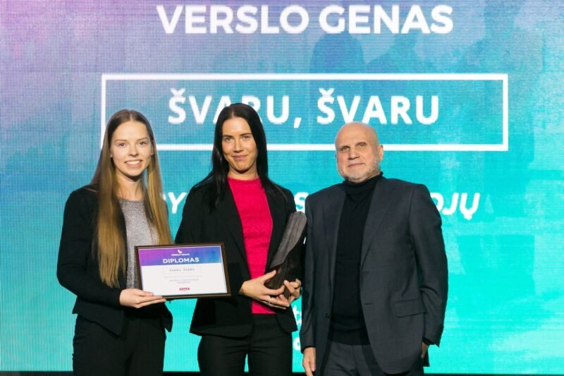 Iškilminguose „Verslo geno“ apdovanojimuose triumfavo jurbarkietė