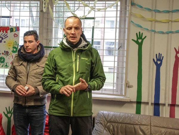 Širdį nubrėžė per Jurbarką (nuotraukos)