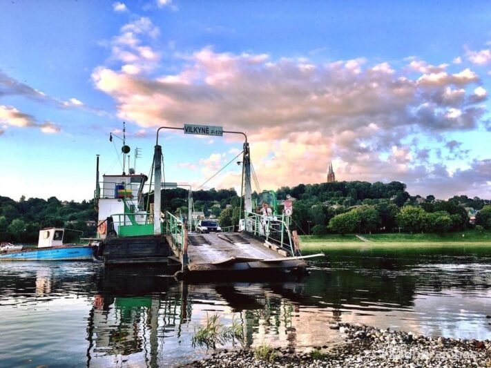 Jau galima persikelti „Vilkyne“ per Nemuną (1)