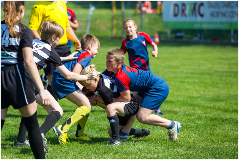 Jaunieji regbininkai rungtyniavo Šiauliuose