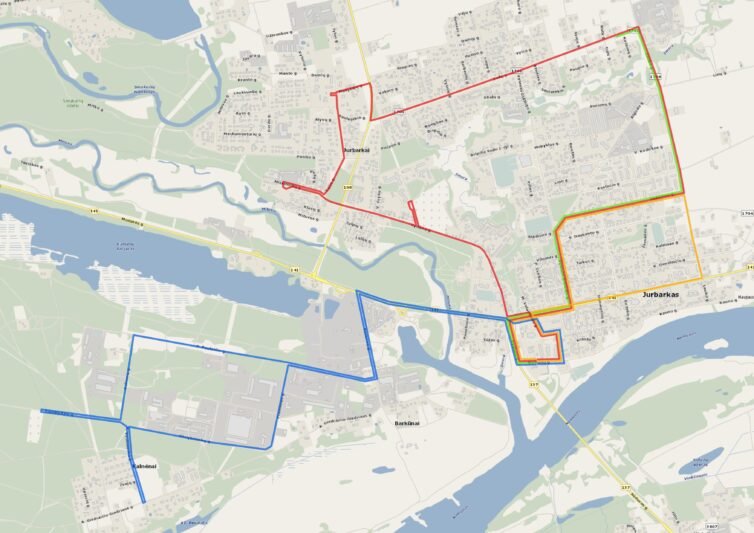 Jurbarke – naujas autobusų maršrutas