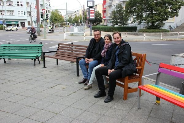 Jurbarkiškių suolelis – jau Berlyne