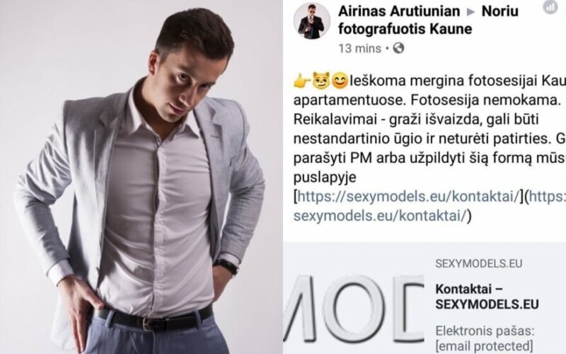 Kaunietės įspėja: jurbarkietis Airinas vėl ėmėsi „fotografo“ veiklos?