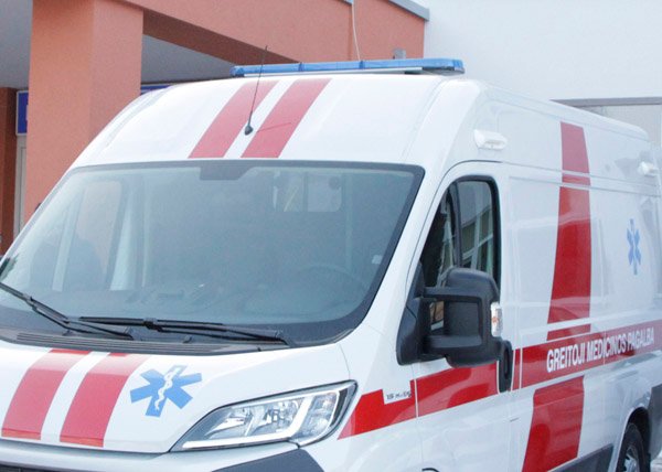 Į Kauno ligoninę pristatytas galvos traumą patyręs mažametis