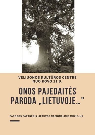 Kovo 11-osios renginiai Veliuonoje (programa)