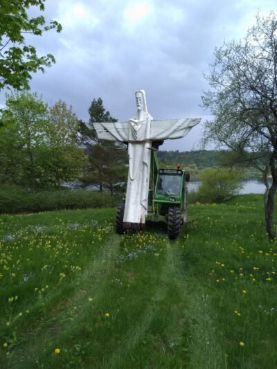 „Kristus Laimintojas“ iškeliavo restauracijai