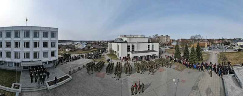 Kęstučio batalionas atsisveikino su 300 šauktinių (nuotraukos)