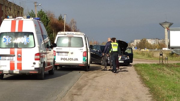 Kęstučio ir Lauko gatvių sankryžoje – avarija (nuotraukos) (3)