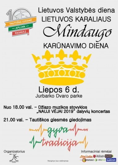 Kviečia burtis Tautiškai giesmei (programa)