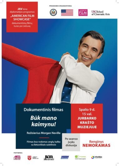 Kviečia į filmą „Būk mano kaimynu!“.