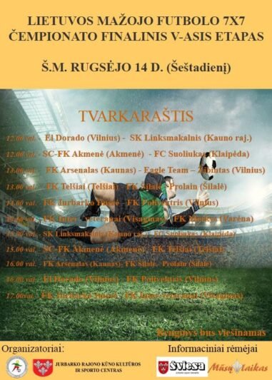 Kviečia futbolo kovos