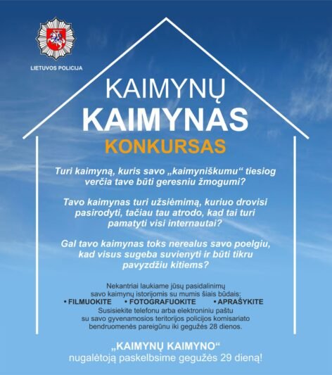 Kviečia išrinkti kaimynų kaimyną!