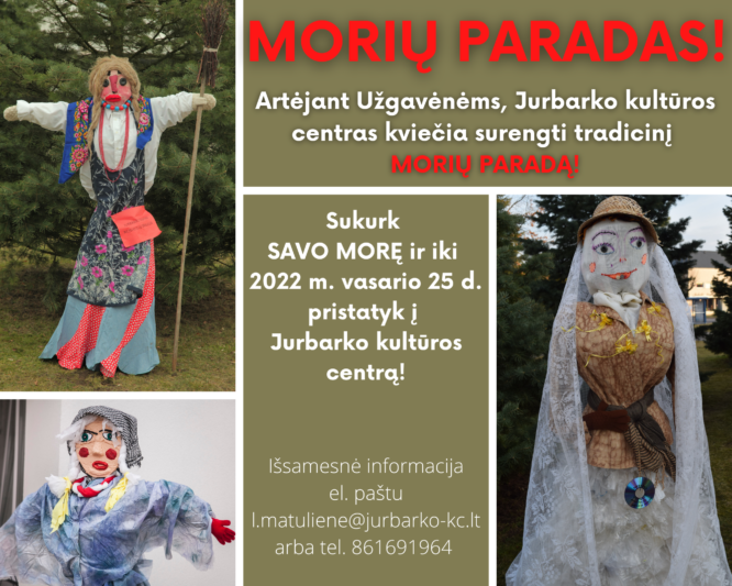 Kviečia į Morių paradą
