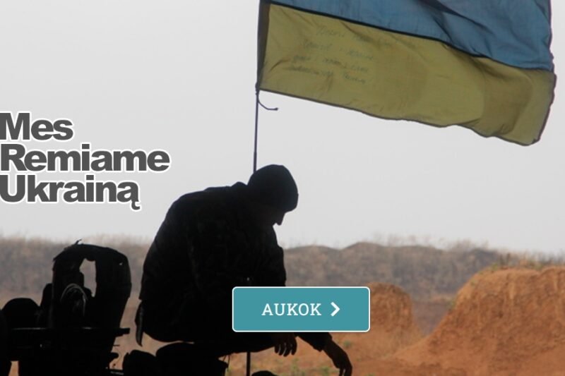 Kviečia remti Rusijos užpultą Ukrainą (aukojimo nuoroda)
