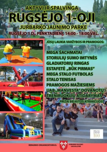 Kviečia į rugsėjo 1-osios šventę