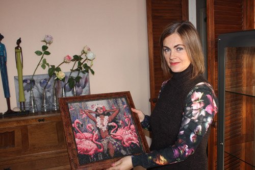 Mama ir dukra – apžavėtos rankdarbių