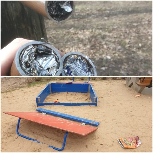 Miestą siaubė vandalai – pjaustė treniruoklius, sulaužė smėlio dėžę (nuotraukos) (4)