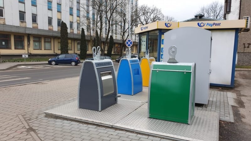 Mieste nebeliko antžeminių pakuočių konteinerių (10)
