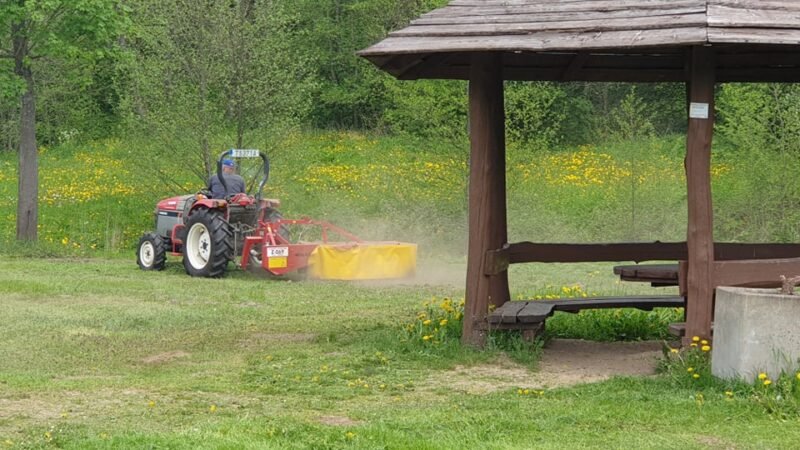 Miestui trūksta žolės pjovėjų