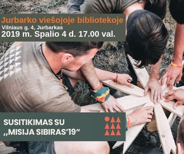 „Misija Sibiras’19“ atvyksta į Jurbarką