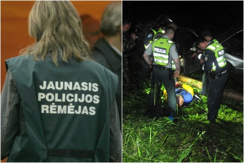 Žmogžudyste ir pasikėsinimu išžaginti paauglę įtariami Jurbarko 17-mečiai buvo priimti į policijos rėmėjus