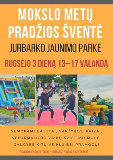 Mokslo metų pradžios šventės rajono mokyklose