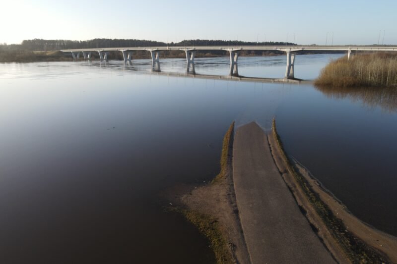 Nemuno potvynius fiksuoja Smalininkų vandens matavimo stotis (nuotraukos)