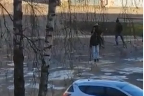 Paaugliai santykius aiškinosi kumščiais (2 video)