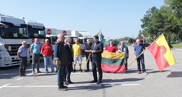 Padėkojo vokiečiams už paramą