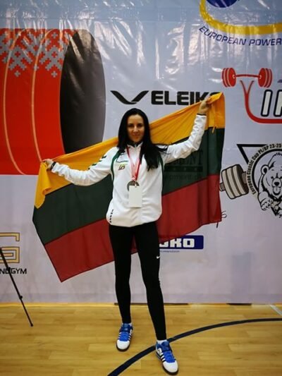 Pasienietė dukart pagerino rekordą