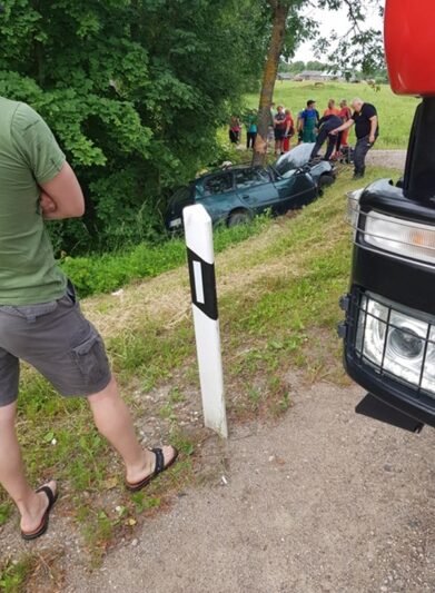 Per avariją žuvo vairuotojas (nuotraukos)