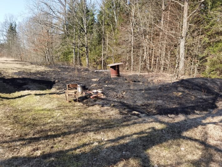 Perspėja nedeginti žolės – už tai baus