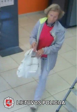 Policija ieško moters