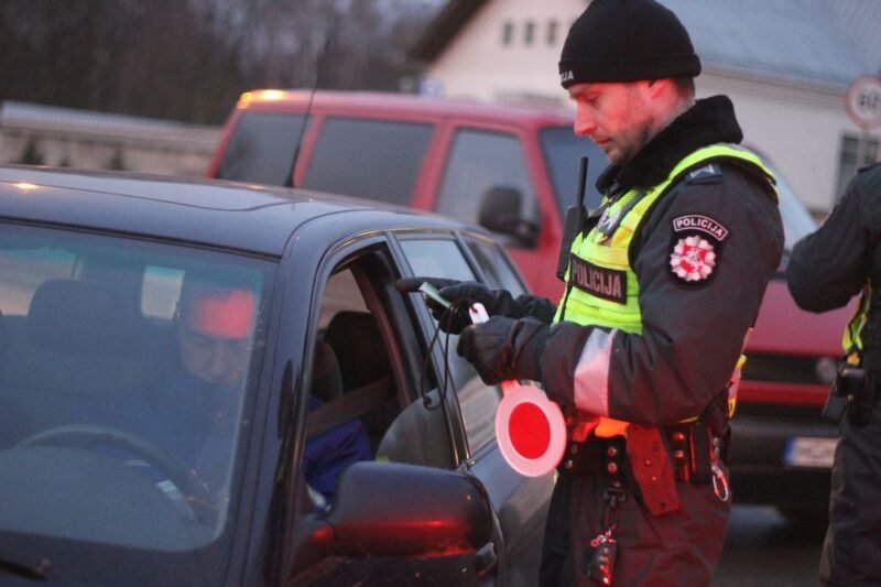 Policija perspėja dėl spalio reidų. Sužinokite, kada ir ką tikrins