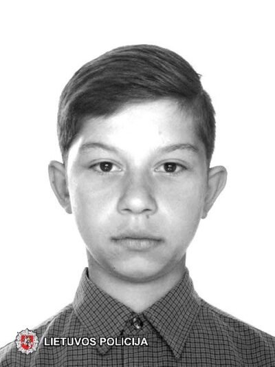 Policija prašo padėti surasti paauglį