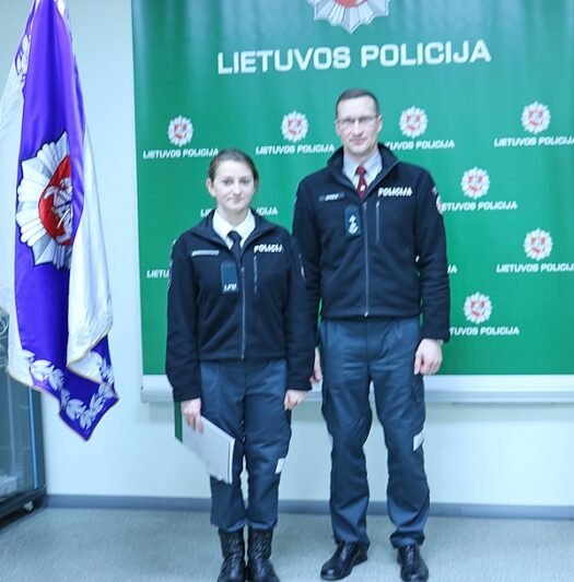Policijos gretas papildė jauna pareigūnė (1)