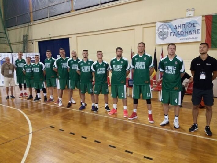 Policijos rinktinė iškovojo Europos sidabrą