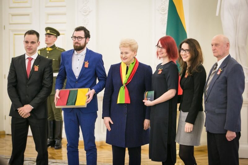 Prezidentė apdovanojo išradingus kiduliečius